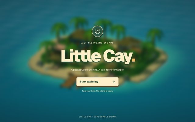 Screenshot of Little Cay